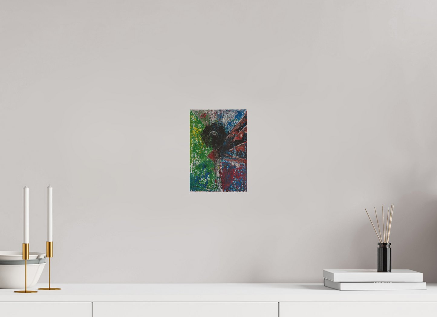 15 x 21,6 cm, Fine Art Print, ohne Weißrand "Mumbling angel" - Fine Art Print