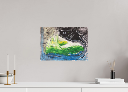 42,1 x 30 cm, Fine Art Print, ohne Weißrand "Fishing for YinYang" - Fine Art Print