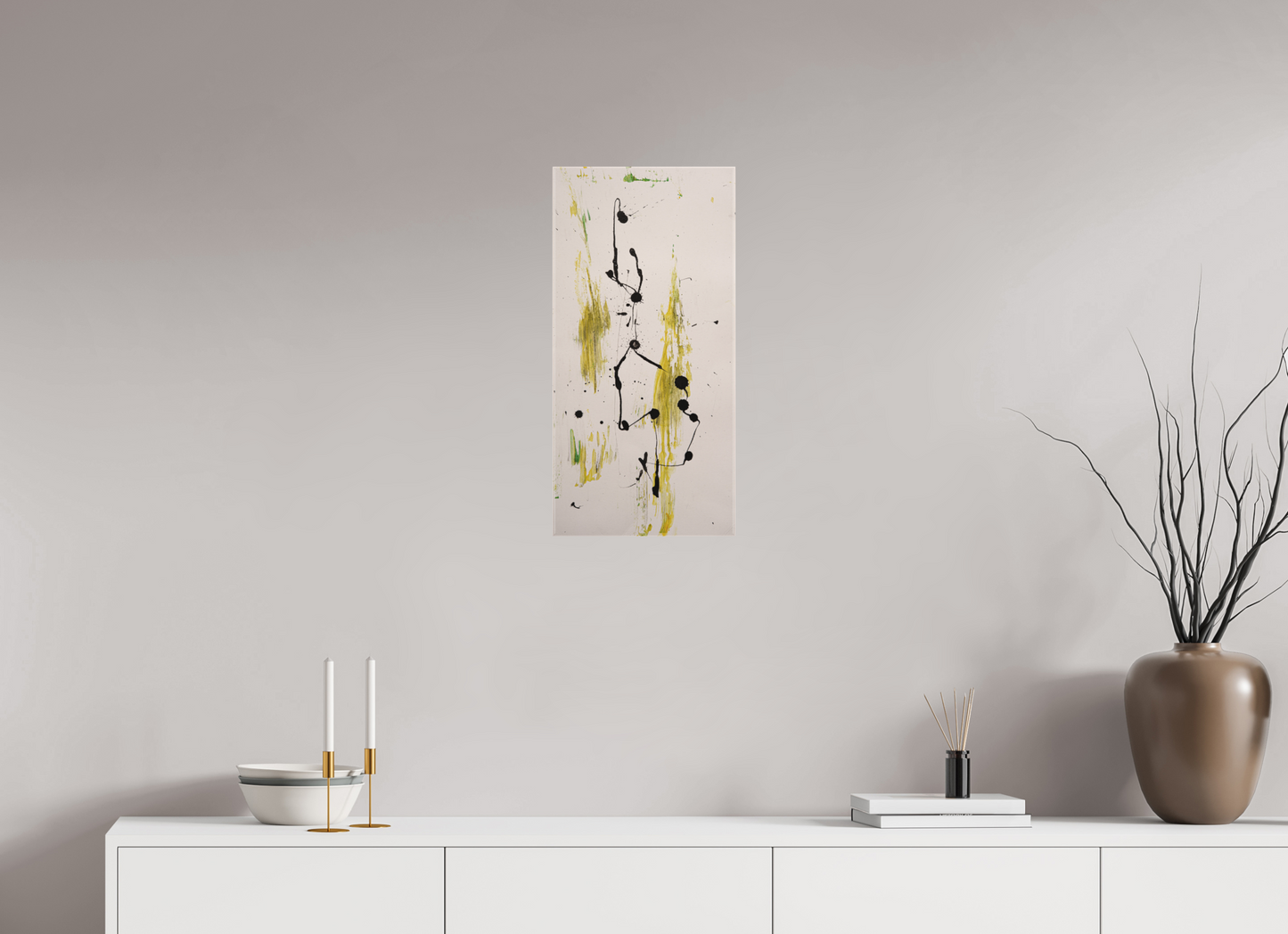 30 x 61,5 cm, Leinwandprint, matt, ohne Rahmen "Drehen und wenden" - Canvasprint