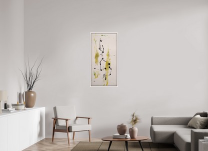 50 x 102,6 cm, Leinwandprint, matt, Ahorn weiß "Drehen und wenden" - Canvasprint