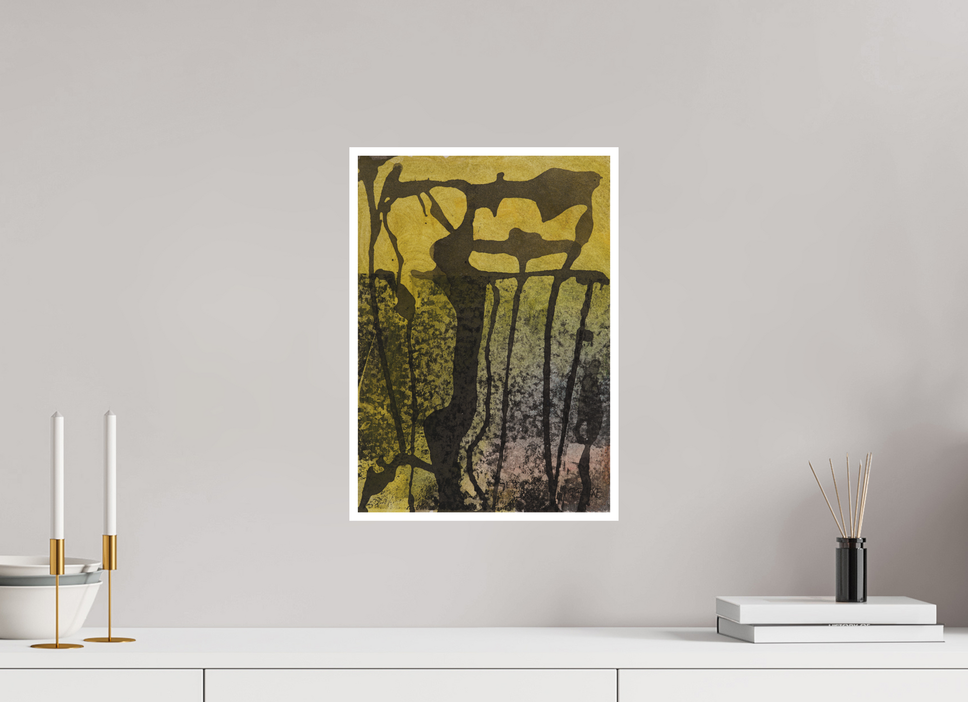DIN A3 (29,7 x 42 cm), Fine Art Print, 1 cm Weißrand "Golgatha" - Fine Art Print