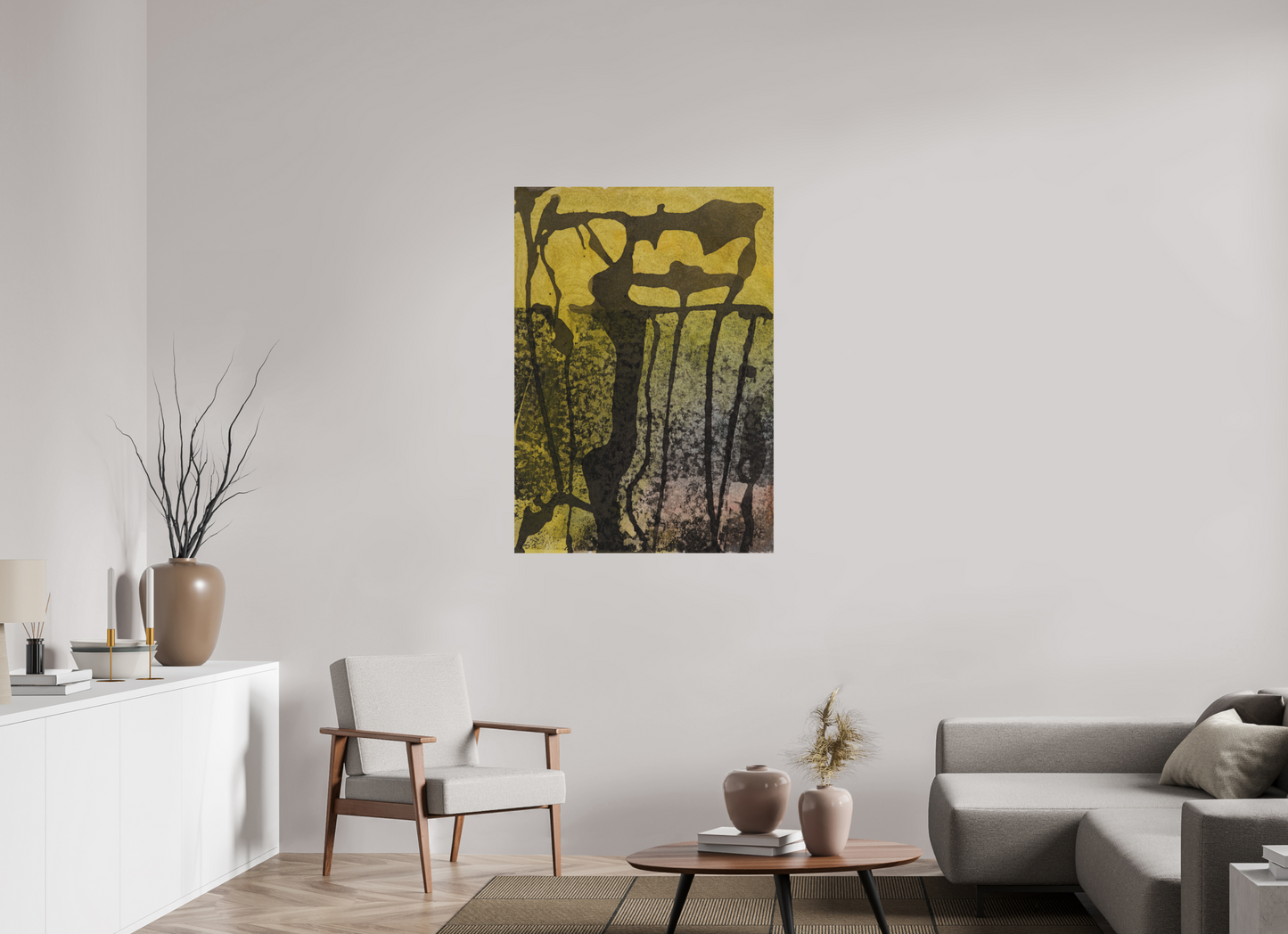 DIN A0 (84,1 x 118,9 cm), Fine Art Print, ohne Weißrand "Golgatha" - Fine Art Print