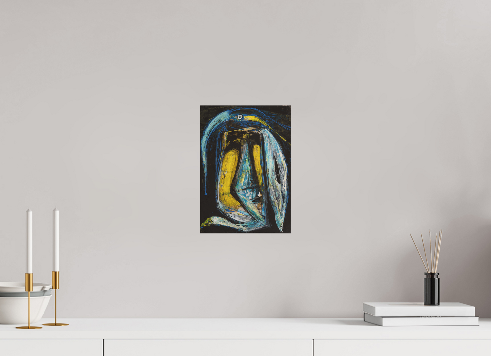 DIN A4 (21 x 29,7 cm), Fine Art Print, ohne Weißrand "Arrogans" - Fine Art Print