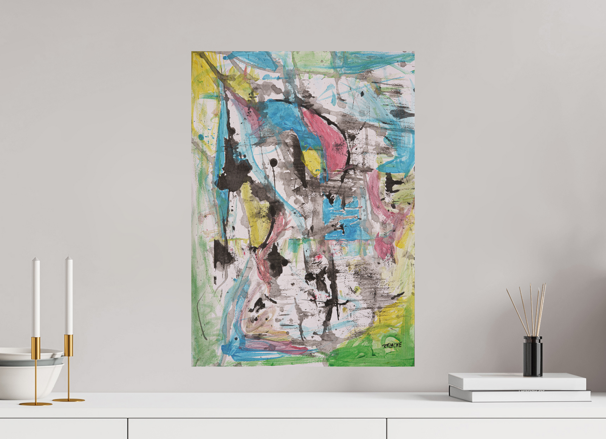 DIN A2 (42 x 59,4 cm), Fine Art Print, ohne Weißrand "Swordfish" - Fine Art Print