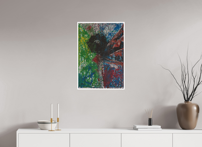 50 x 71,9 cm, Fine Art Print, 1 cm Weißrand "Mumbling angel" - Fine Art Print