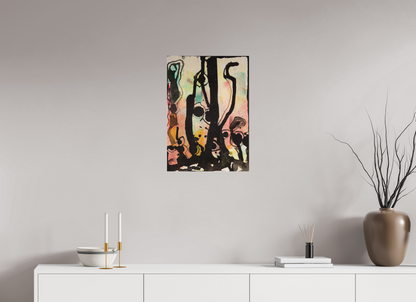 DIN A2 (42 x 59,4 cm), Leinwandprint, matt, ohne Rahmen "Cactus garden" - Canvasprint