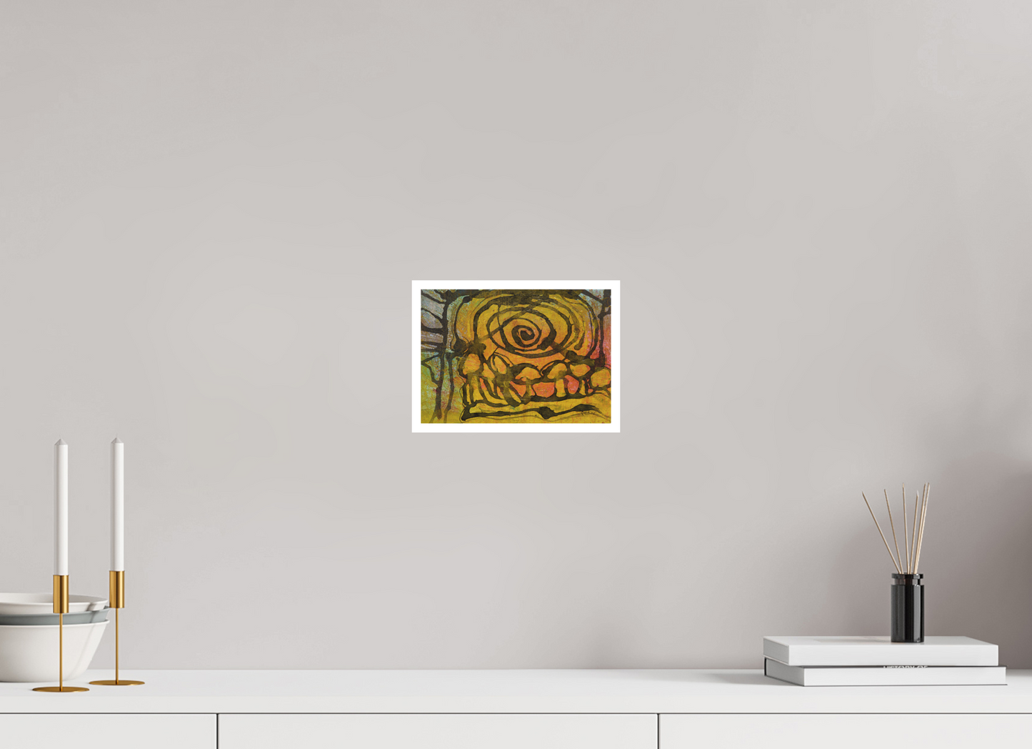 DIN A5 (21 x 14,8 cm), Fine Art Print, 1 cm Weißrand "Indian summer" - Fine Art Print