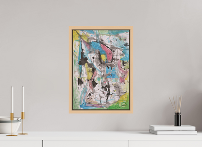 DIN A3 (29,7 x 42 cm), Leinwandprint, matt, Ahorn natur "Swordfish" - Canvasprint