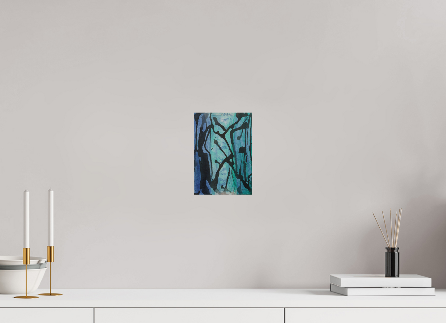 DIN A5 (14,8 x 21 cm), Fine Art Print, ohne Weißrand "Underwaterrun" - Fine Art Print