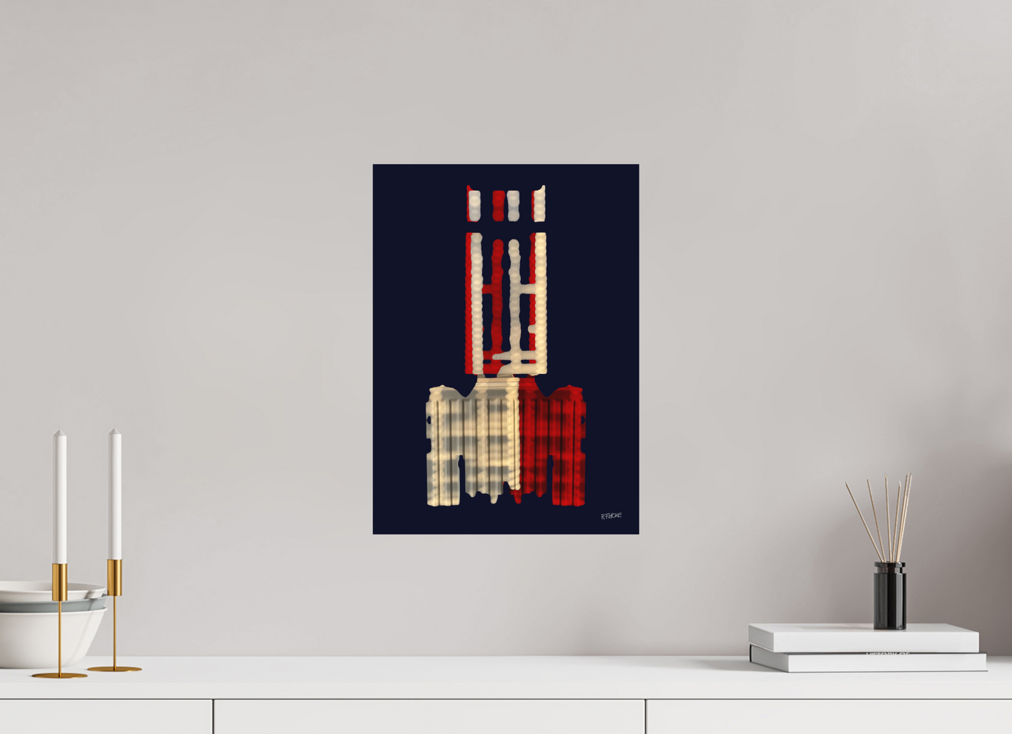 30 x 41,7 cm, Fine Art Print, ohne Weißrand "Diabolo" - Fine Art Print
