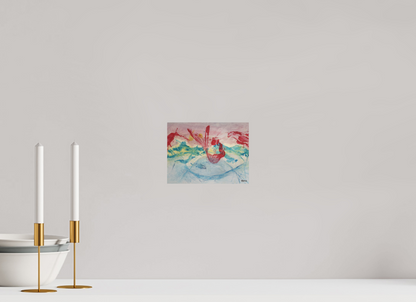 20 x 15 cm, Fine Art Print, ohne Weißrand "Mermaid in Company" - Fine Art Print