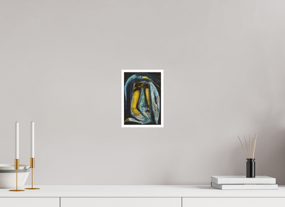 DIN A5 (14,8 x 21 cm), Fine Art Print, 1 cm Weißrand "Arrogans" - Fine Art Print