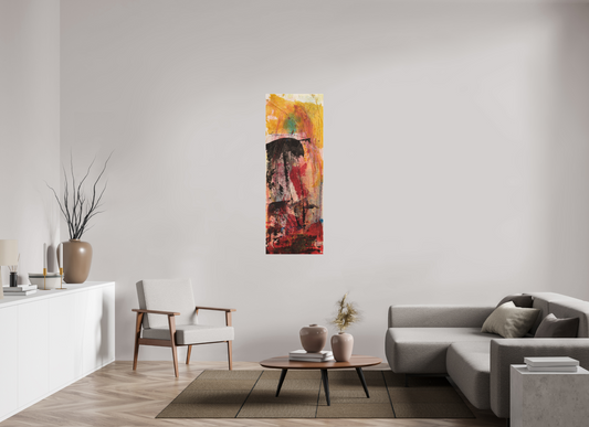 50 x 141,3 cm, Leinwandprint, matt, ohne Rahmen "Asian girl" - Canvasprint (Kopie)