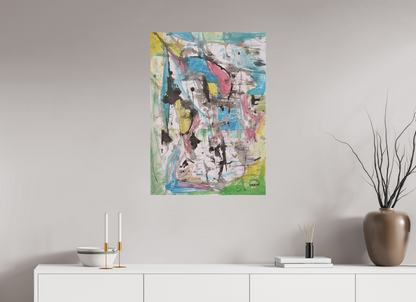 DIN A1 (59,4 x 84,1 cm), Leinwandprint, matt, ohne Rahmen "Swordfish" - Canvasprint