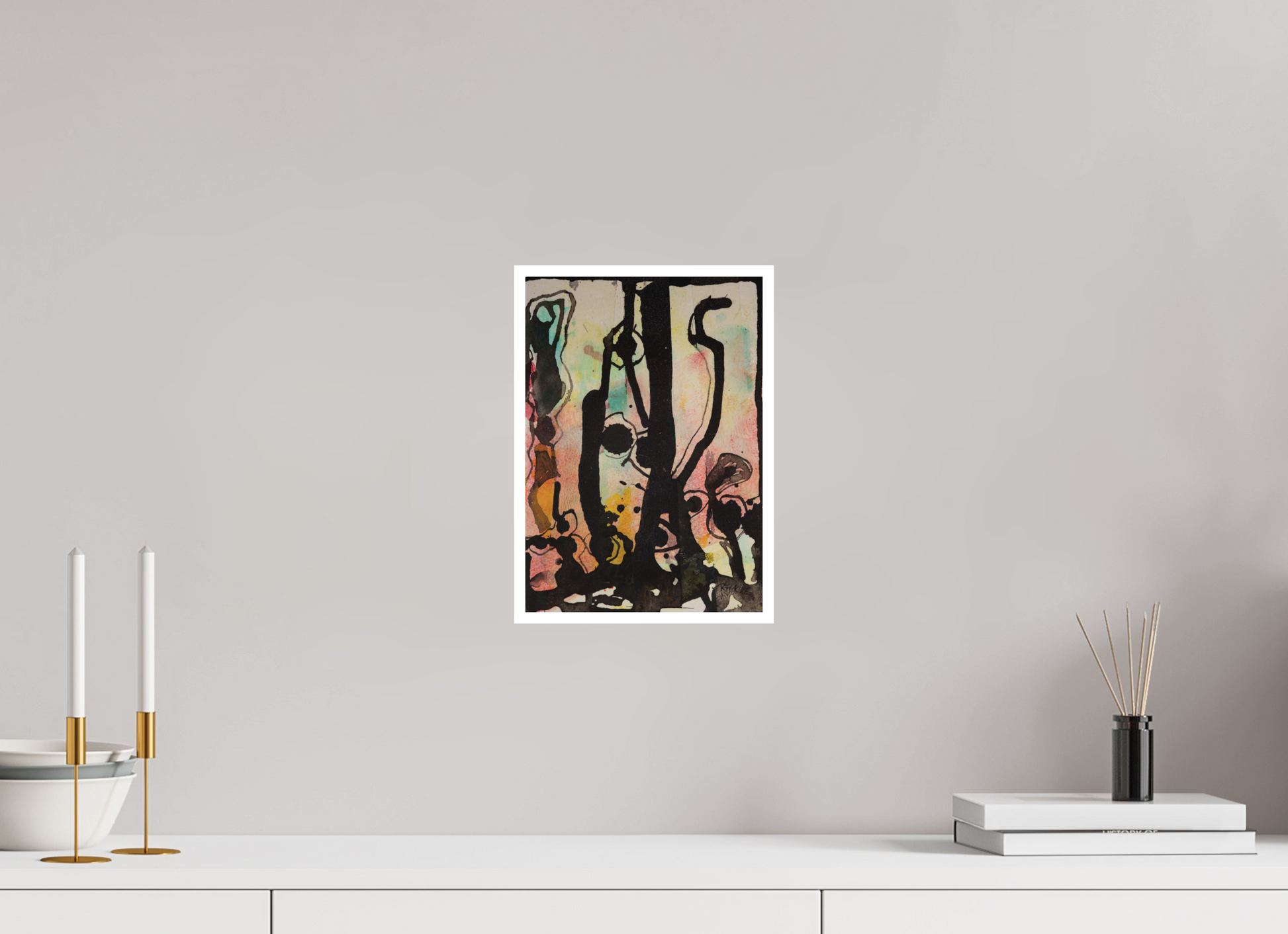 DIN A4 (21 x 29,7 cm), Fine Art Print, 1 cm Weißrand "Cactus garden" - Fine Art Print