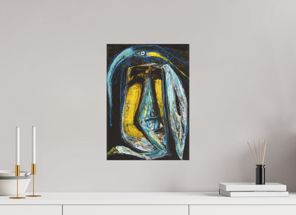DIN A3 (29,7 x 42 cm), Leinwandprint, matt, ohne Rahmen "Arrogans" - Canvasprint