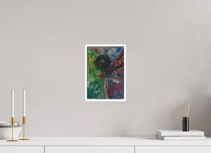 20 x 28,7 cm, Fine Art Print, 1 cm Weißrand "Mumbling angel" - Fine Art Print