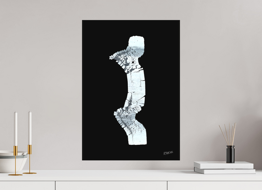 40 x 57,7 cm, Leinwandprint, matt, ohne Rahmen "Zebraman/Dreamman" - Leinwandprint