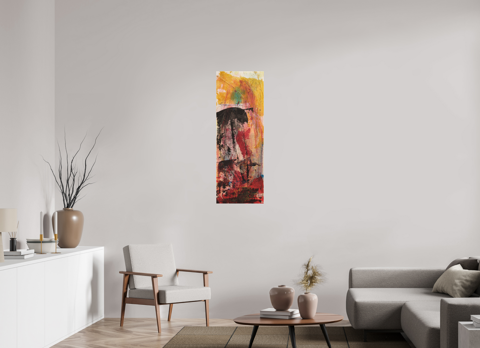 40 x 113 cm, Leinwandprint, matt, ohne Rahmen "Asian girl" - Canvasprint (Kopie)