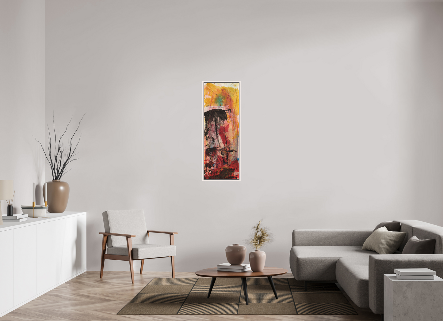 40 x 113 cm, Leinwandprint, matt, Ahorn weiß "Asian girl" - Canvasprint (Kopie)