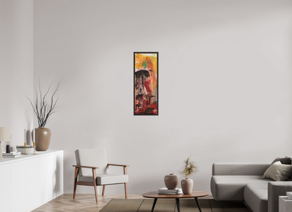 30 x 84,8 cm, Leinwandprint, matt, Erle braun "Asian girl" - Canvasprint (Kopie)