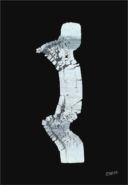 Main image "Zebramann" - Kunstdruck
