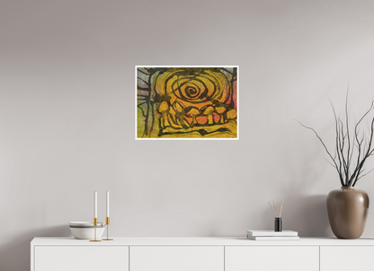 DIN A2 (59,4 x 42 cm), Fine Art Print, 1 cm Weißrand "Indian summer" - Fine Art Print