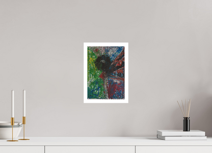 20 x 28,7 cm, Fine Art Print, 2 cm Weißrand "Mumbling angel" - Fine Art Print