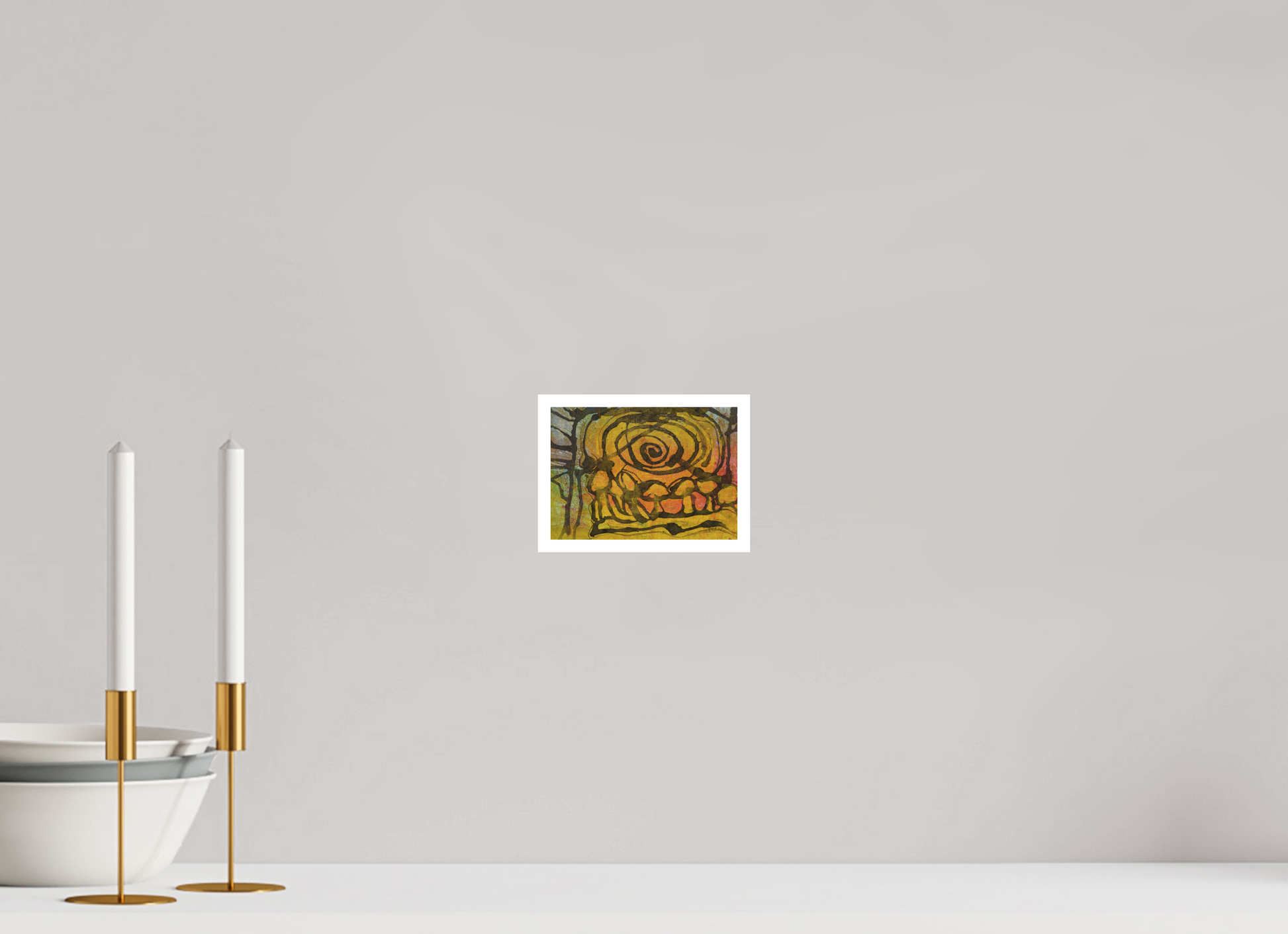 DIN A6 (14,8 x 10,5 cm), Fine Art Print, 1 cm Weißrand "Indian summer" - Fine Art Print