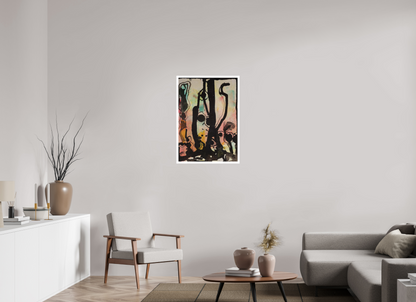 DIN A1 (59,4 x 84,1 cm), Fine Art Print, 2 cm Weißrand "Cactus garden" - Fine Art Print