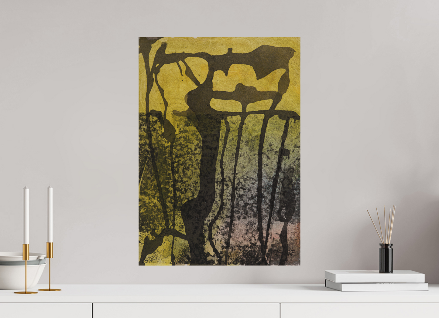 DIN A2 (42 x 59,4 cm), Fine Art Print, ohne Weißrand "Golgatha" - Fine Art Print