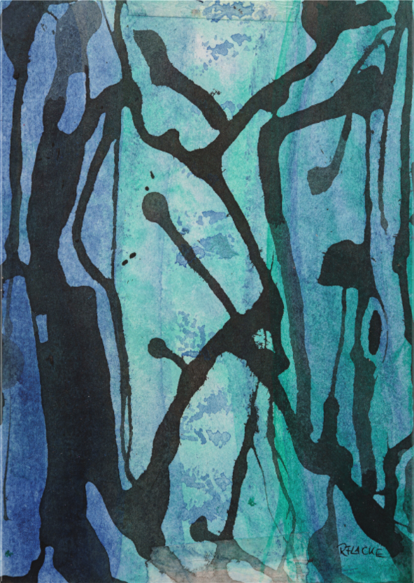 Main image "Underwaterrun" - Canvasprint