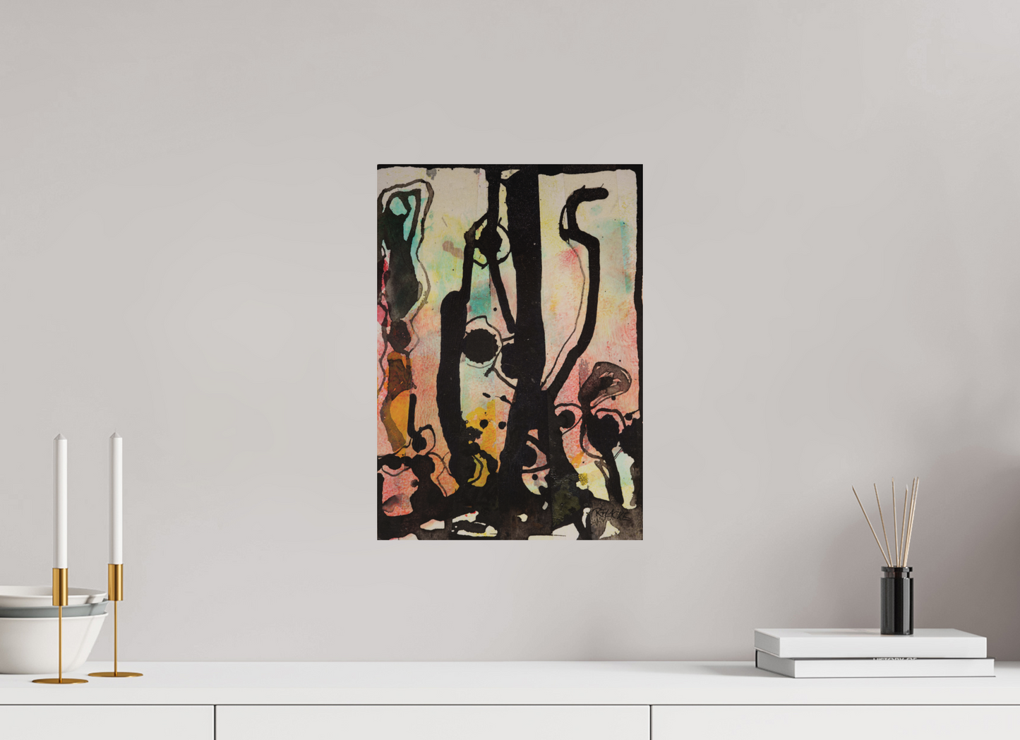 DIN A3 (29,7 x 42 cm), Fine Art Print, ohne Weißrand "Cactus garden" - Fine Art Print