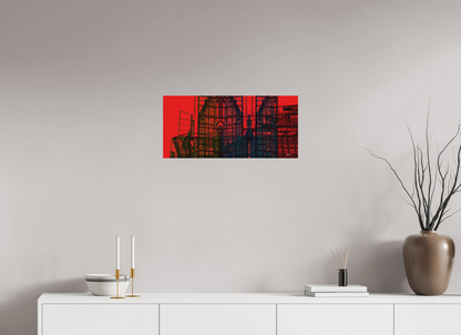 65 x 30 cm, Fine Art Print, ohne Weißrand "Skeleton Mountain (wide)" - Fine Art Print