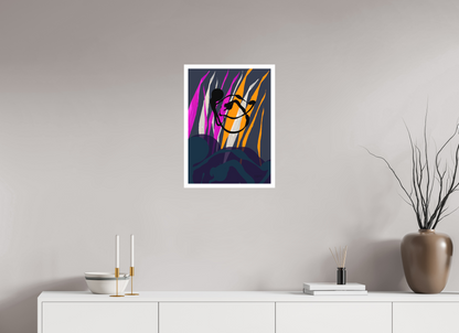 40 x 55,6 cm, Fine Art Print, 2 cm Weißrand "Octopus Leaving" - Fine Art Print