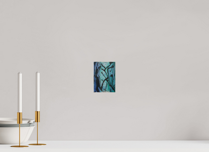 DIN A6 (10,5 x 14,8 cm), Fine Art Print, ohne Weißrand "Underwaterrun" - Fine Art Print
