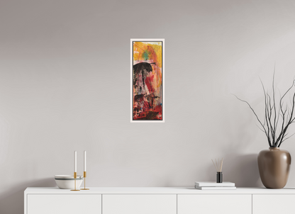 20 x 56,5 cm, Leinwandprint, matt, Ahorn weiß "Asian girl" - Canvasprint (Kopie)