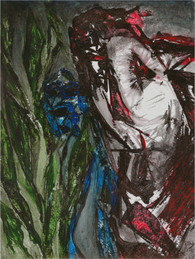 Main image "Angst" - Kunstdruck