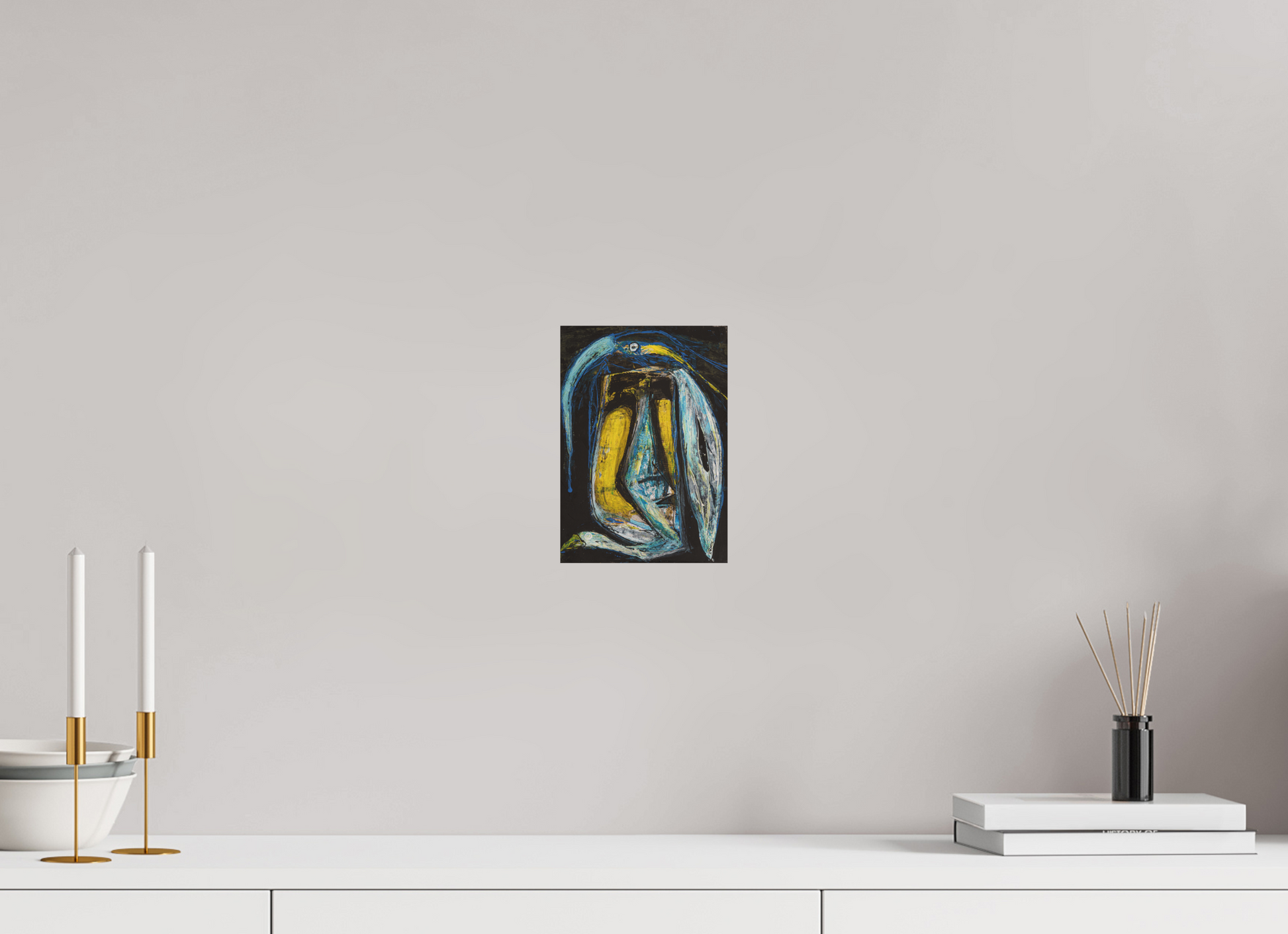 DIN A5 (14,8 x 21 cm), Fine Art Print, ohne Weißrand "Arrogans" - Fine Art Print