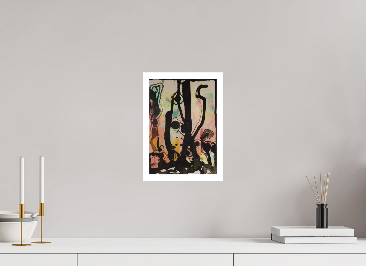 DIN A4 (21 x 29,7 cm), Fine Art Print, 2 cm Weißrand "Cactus garden" - Fine Art Print